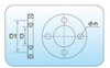 PE Anti-corrosion Flange Ring