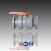 CPVC Flanged Ball Valve DIN ASTM Standard Manual 1.6Mpa For Water Supply