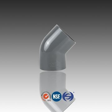 PVC -buis elleboog 90 bochten, plastic fittingen van polyvinylchloride
