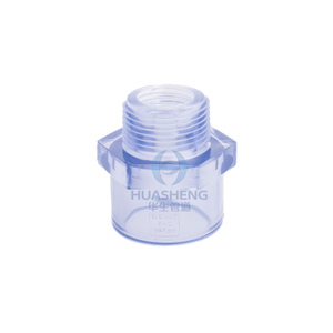Clear-PVC Male Adaptor Fitting (SCH40)