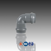 PVC Elbow 90 Deg With Rubber Ring Joint RR FF , Flexible Joint Using For Irrigation