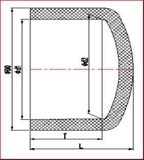 SCH80 PVC Using On The End Cap For Pipe 1