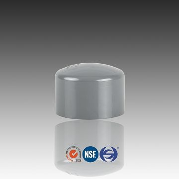 Конечные крышки ПВХ PN10, пластиковая фитинга