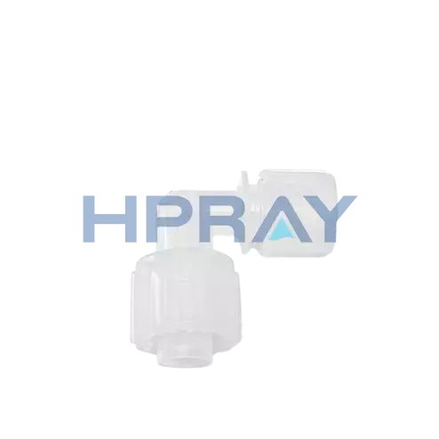 PFA 90 Degree Elbow Space-saving Sleeve-insert Type