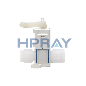 PFA Toggle Manual Souare Diaphragm Valve