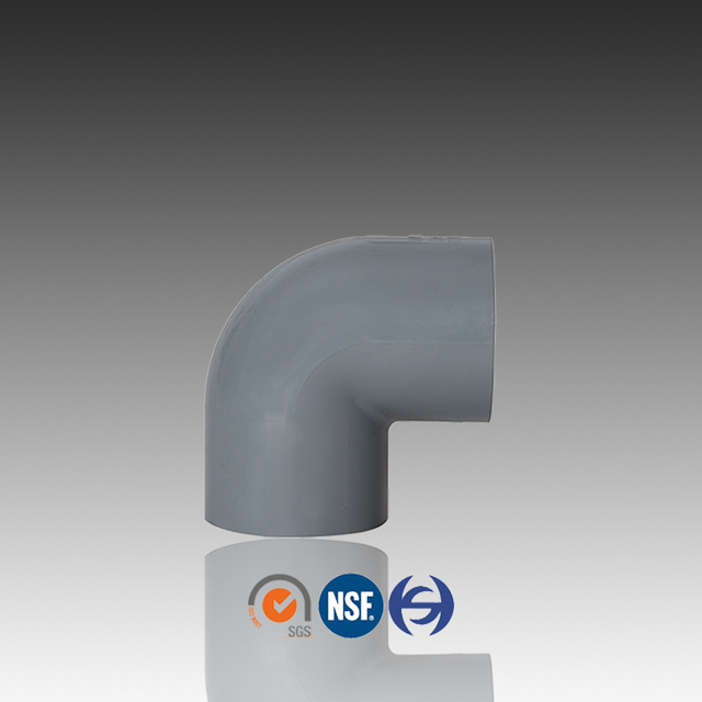 SCH 80 CPVC Pipe Elbow 90 Degree,4 Inch Plastic