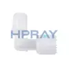 PFA 90 Degree Elbow Space-Saving Flared Type