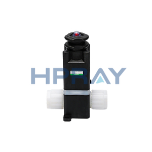 PFA Manual Souare Diaphragm Valve (Big Size)