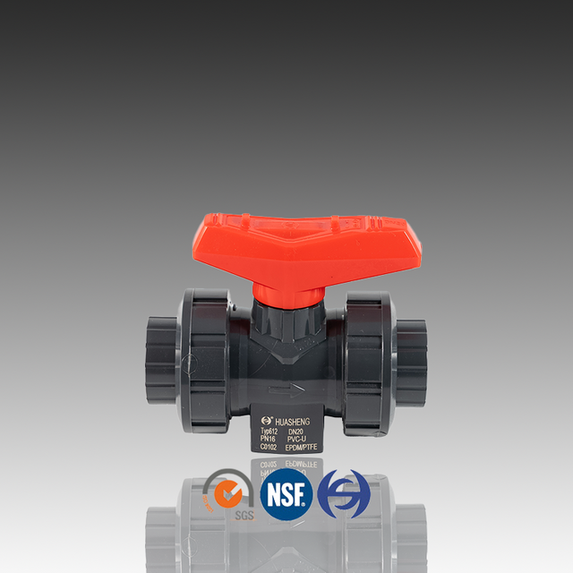 CPVC Threaded True Union Ball Valve Grey Specification DIN ASTM Standard Manual