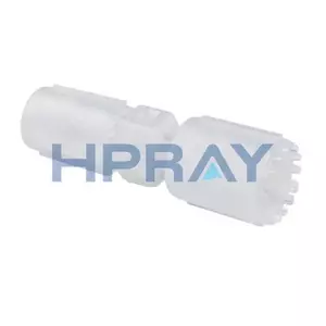 PFA Connector Space-Saving Flared Type