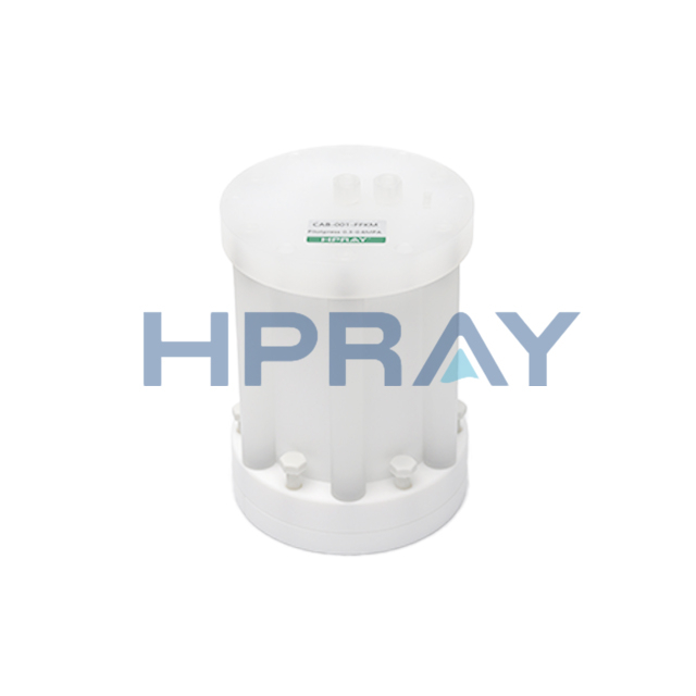 PFA Flanged Quick Drain Valve