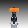 PVC Pneumatic Butterfly Valve For Chemical Industry