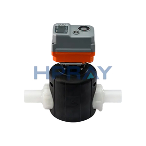 PVDF Butt Fusion True Union Electric Diaphragm Valve