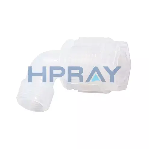 PFA Male 90 Degree Elbow Sleeve-insert Type