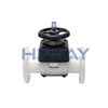 PVDF Flanged Diaphragm Valve