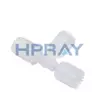 PFA Tee Space-Saving Flared Type