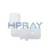 PFA Panel Mount 90 Degree Elbow Flared Type