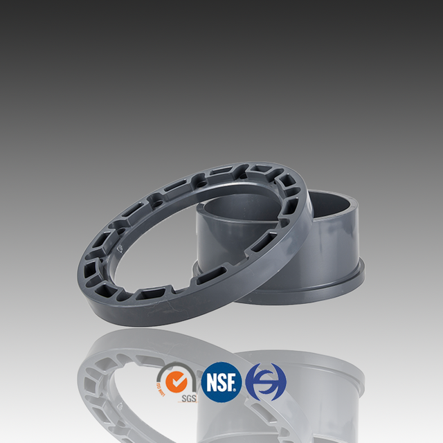 Φλάντζα PVC Vanstone, δύο τεμαχίων, η πίεση τοποθέτησης πλαστικού μπορεί να φτάσει στο PN16